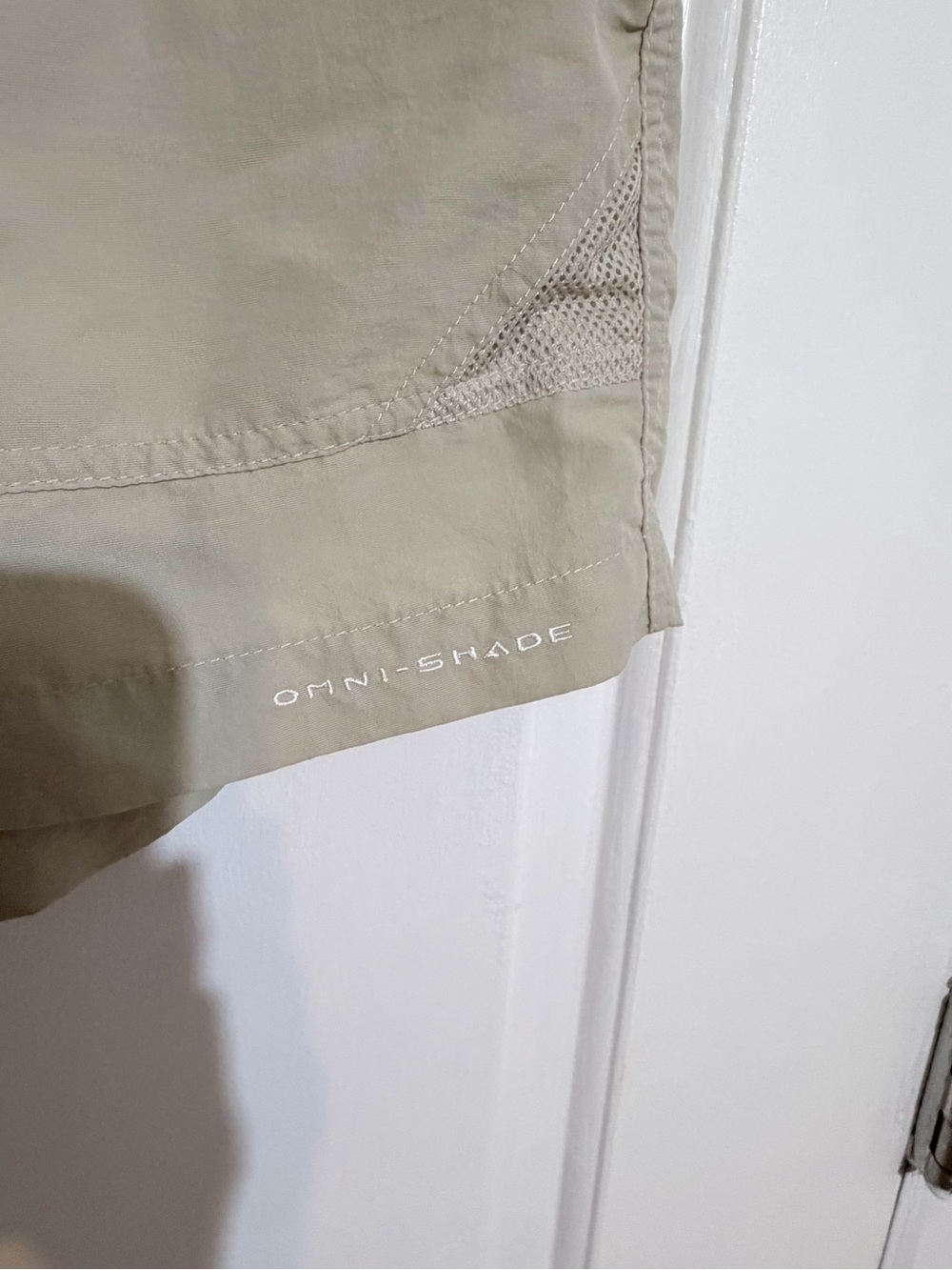 Columbia PFG Men's Khaki Cargo Shorts - Lightweight Utility Style Sz 36 - Picture 3 of 8
